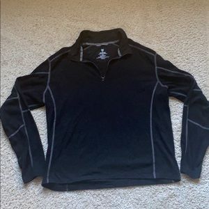 Plain Black Men’s 1/4 Zip